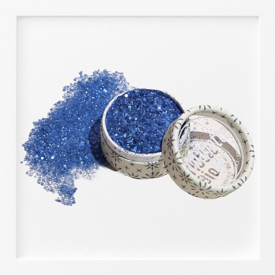 Blauer Glitzer - 4 g - Charlotte Bio