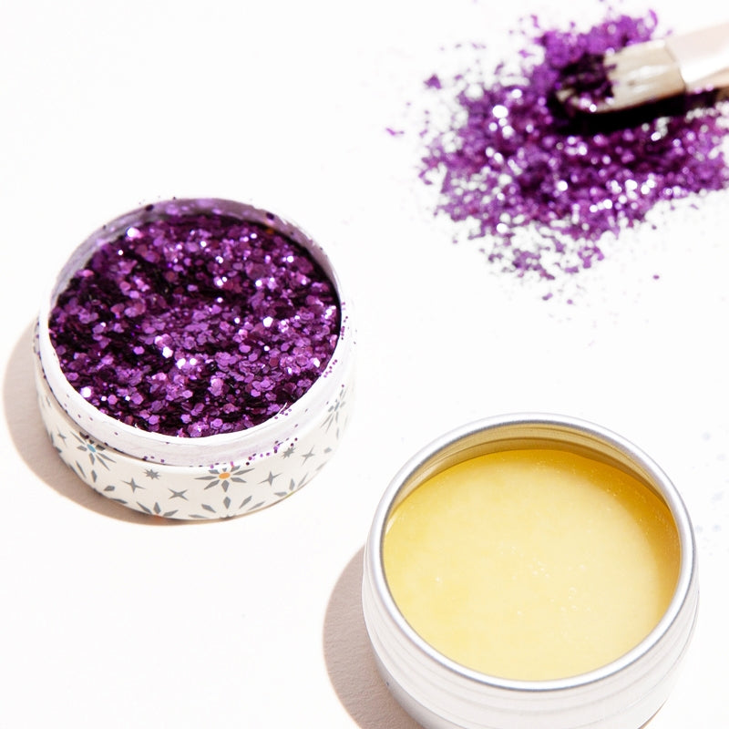 Lila Glitzer - 4 g - Charlotte Bio