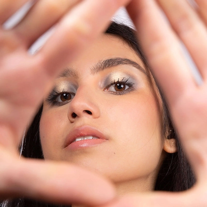 Palette fards à paupières silver smokey BIO - 4x1.4g - Charlotte Bio