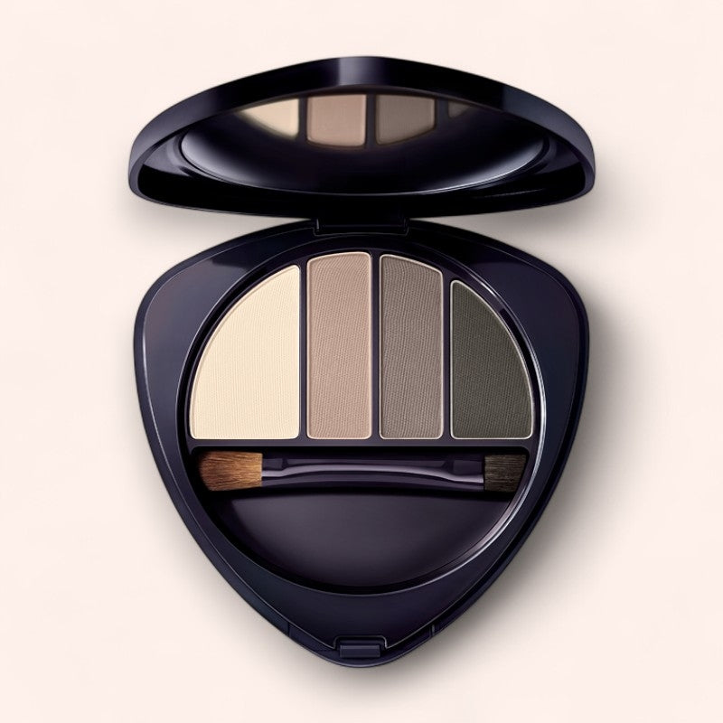Bio-Augen- und Augenbrauenpalette Nr. 01 Pebble – 5,3 g – Dr. Hauschka