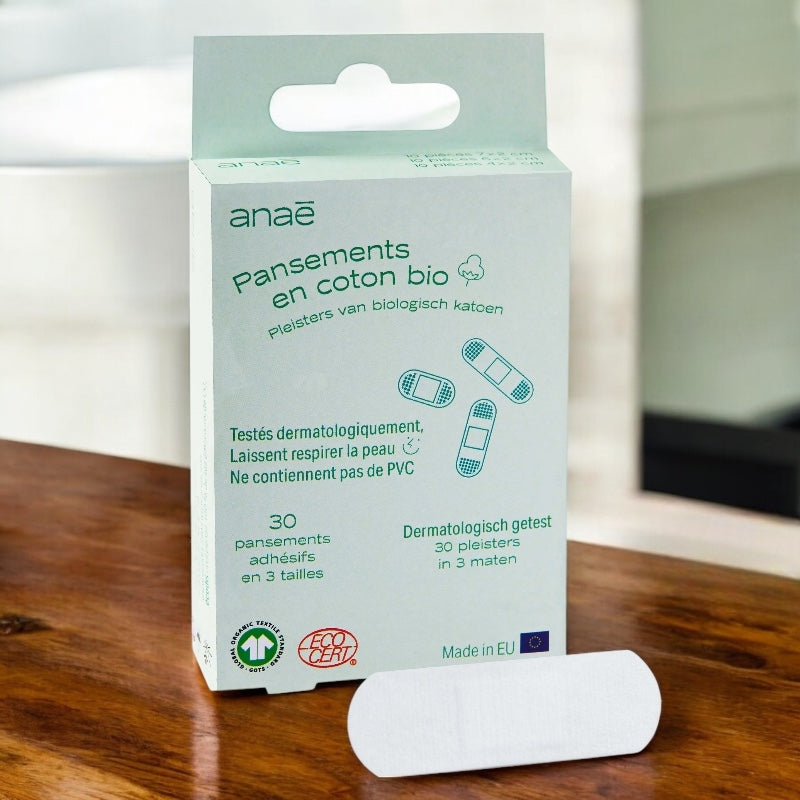 Pansements en coton BIO - 30 pièces - Anaé