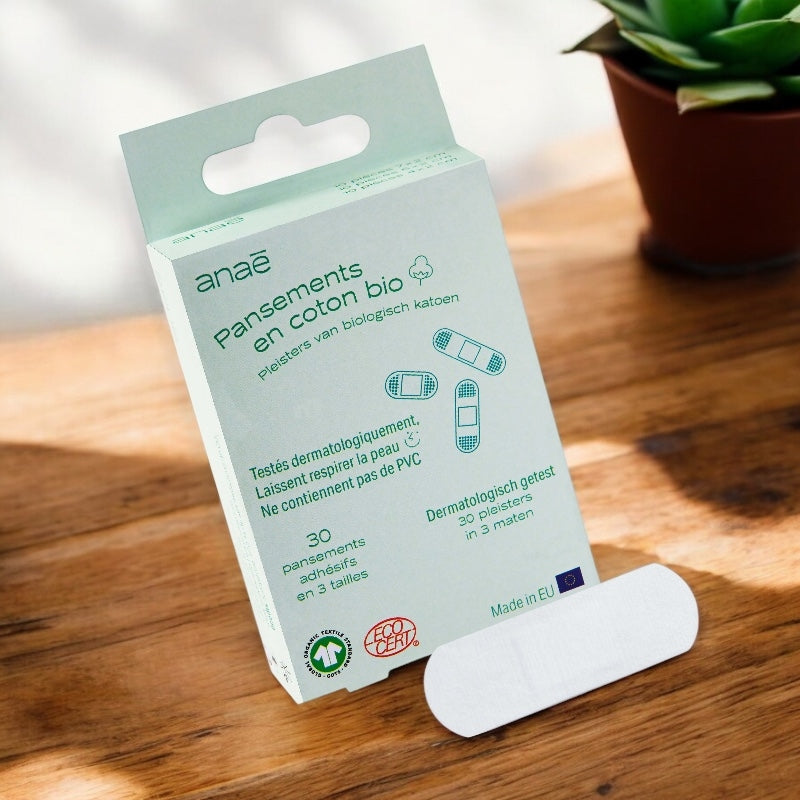 Pansements en coton BIO - 30 pièces - Anaé