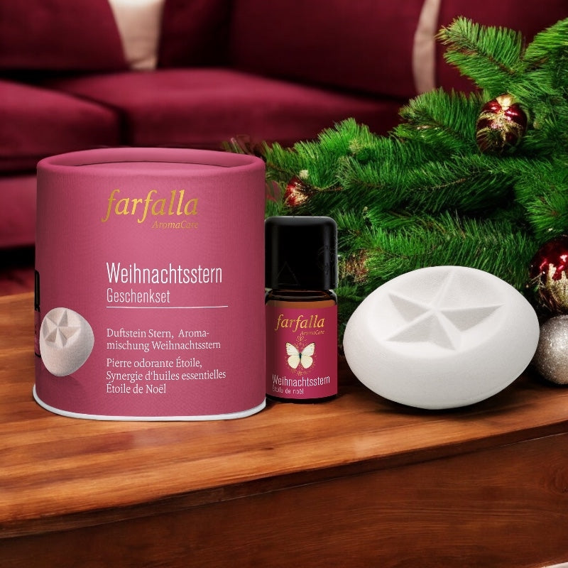 Weihnachtsstern-Geschenkset - Farfalla