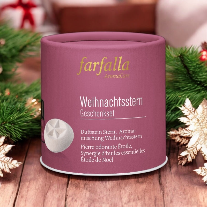 Weihnachtsstern-Geschenkset - Farfalla