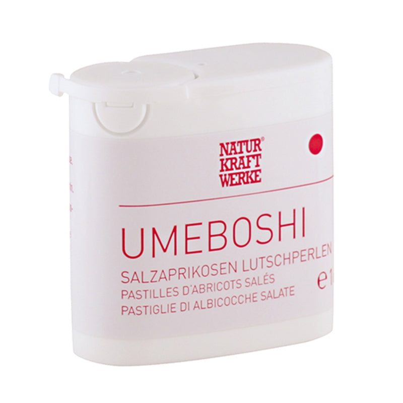 Gesalzene Aprikosenpastillen „Umeboshi“ – 16 g – NaturKraftWerke
