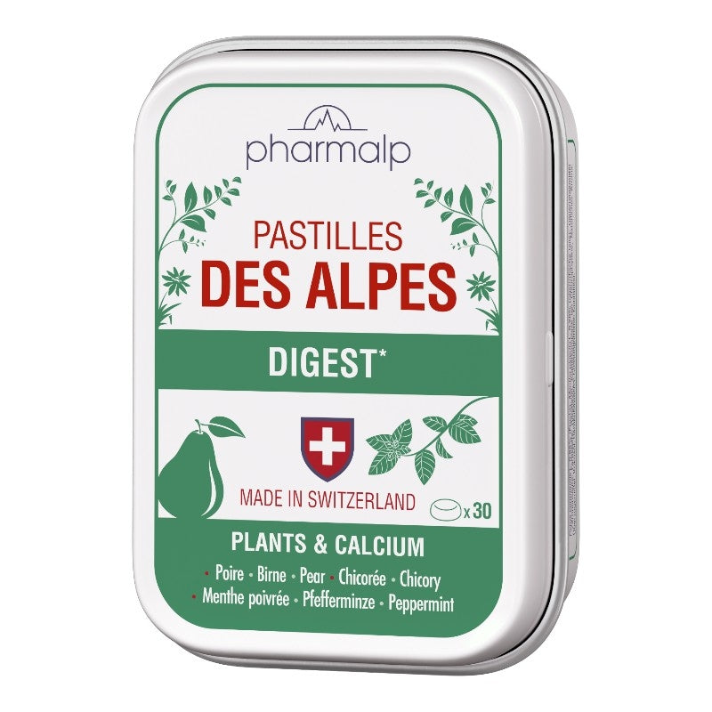 Pastilles des Alpes Digest - Boîte 30 pastilles - Pharmalp