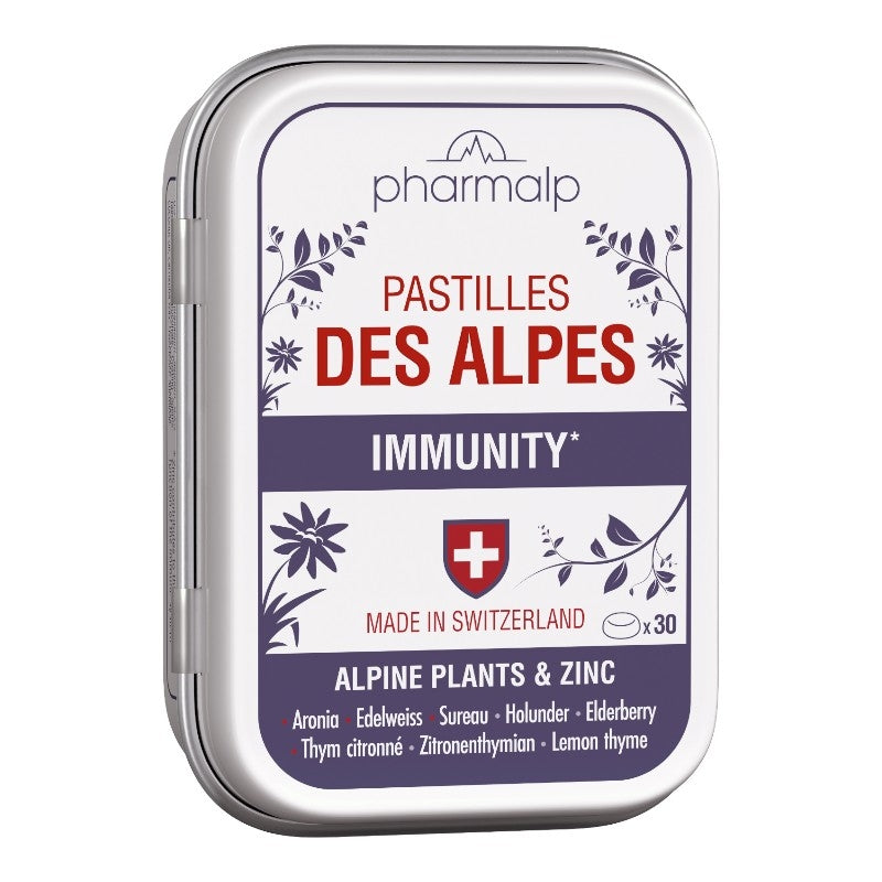 Pastilles des Alpes Immunity - Boîte 30 pastilles - Pharmalp