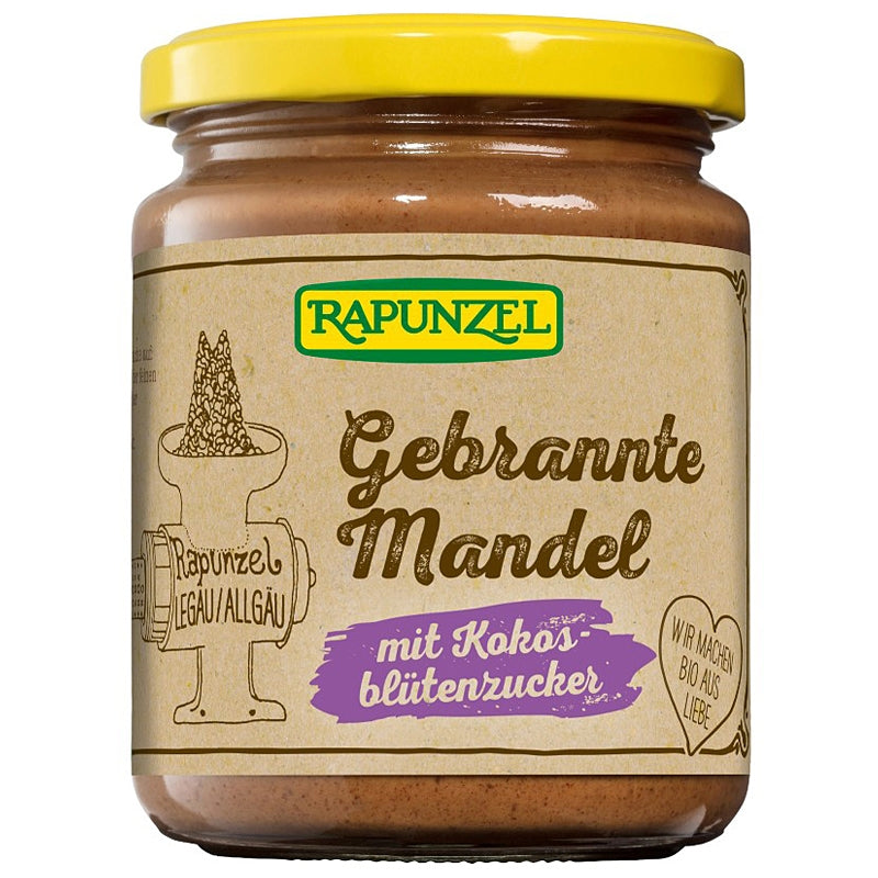 Pâte à tartiner amandes grillées & sucre fleur coco BIO - 250g - Rapunzel