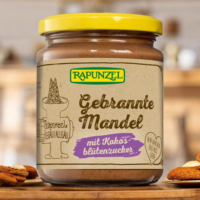 Pâte à tartiner amandes grillées & sucre fleur coco BIO - 250g - Rapunzel