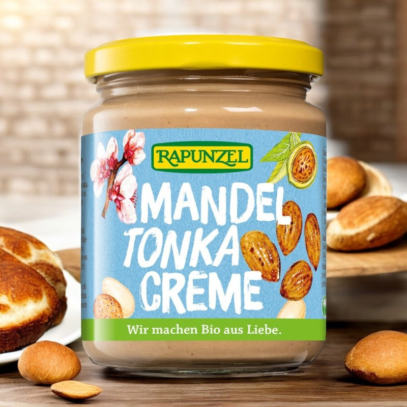 Pâte à tartiner aux amandes Tonka BIO - 250g - Rapunzel