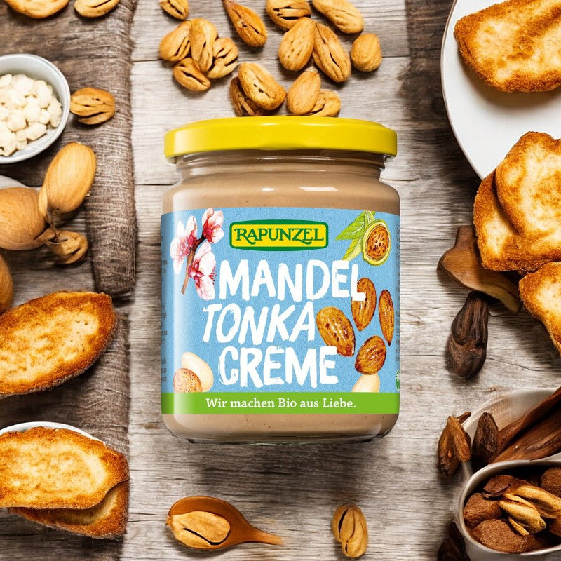 Pâte à tartiner aux amandes Tonka BIO - 250g - Rapunzel