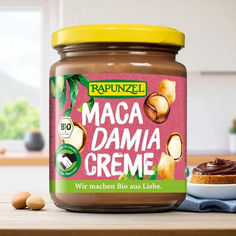 Pâte à tartiner aux noix de macadamia BIO - 250g - Rapunzel