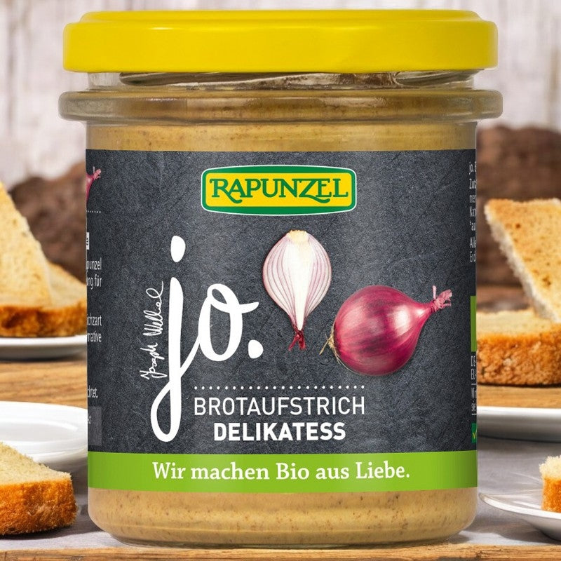 Pâte à tartiner délicatesse oignon BIO - 140g - Rapunzel
