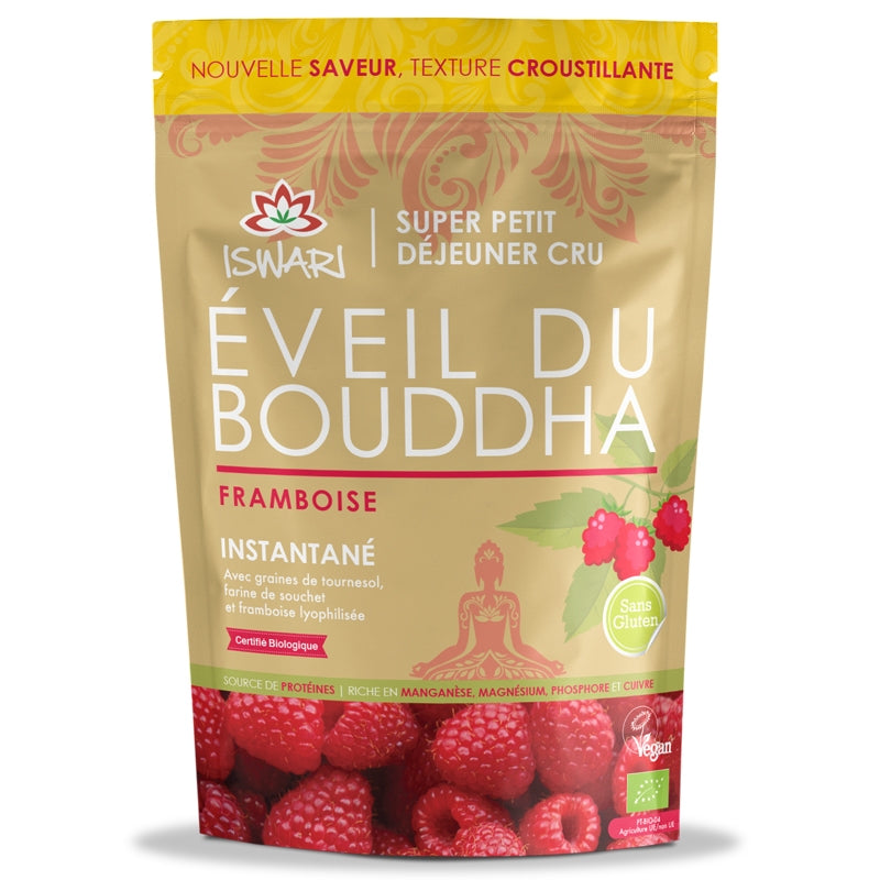 Bio-Rohkost-Himbeerfrühstück – 360 g – Iswari