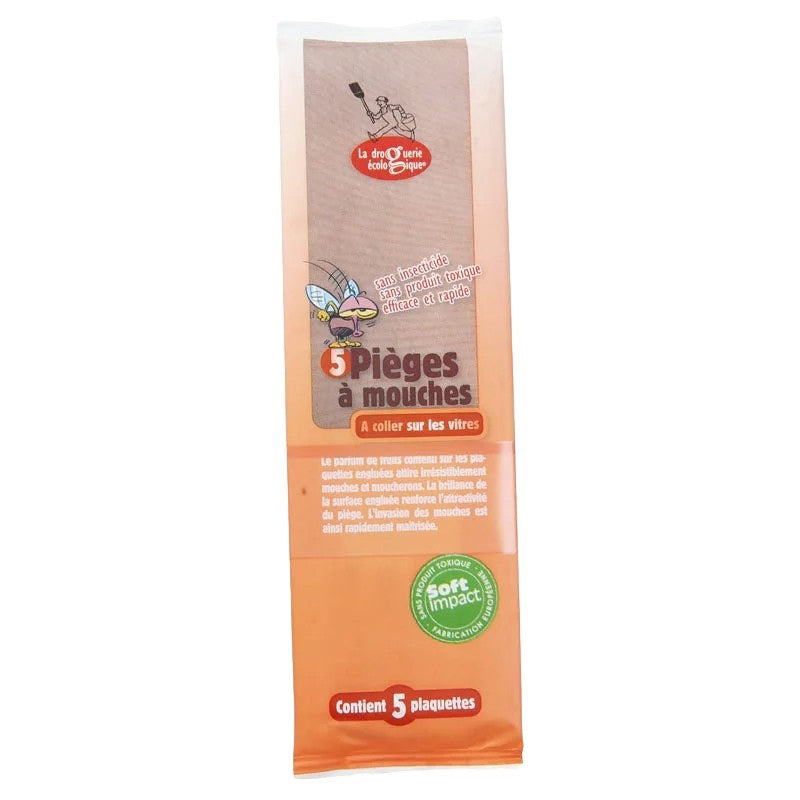 Pièges à mouches - 5 pièces - La droguerie écologique