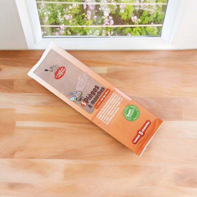 Pièges à mouches - 5 pièces - La droguerie écologique