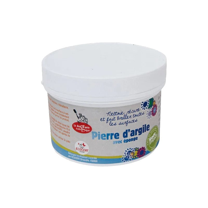 Tonstein mit Schwamm - 500 g - Die umweltfreundliche Drogerie