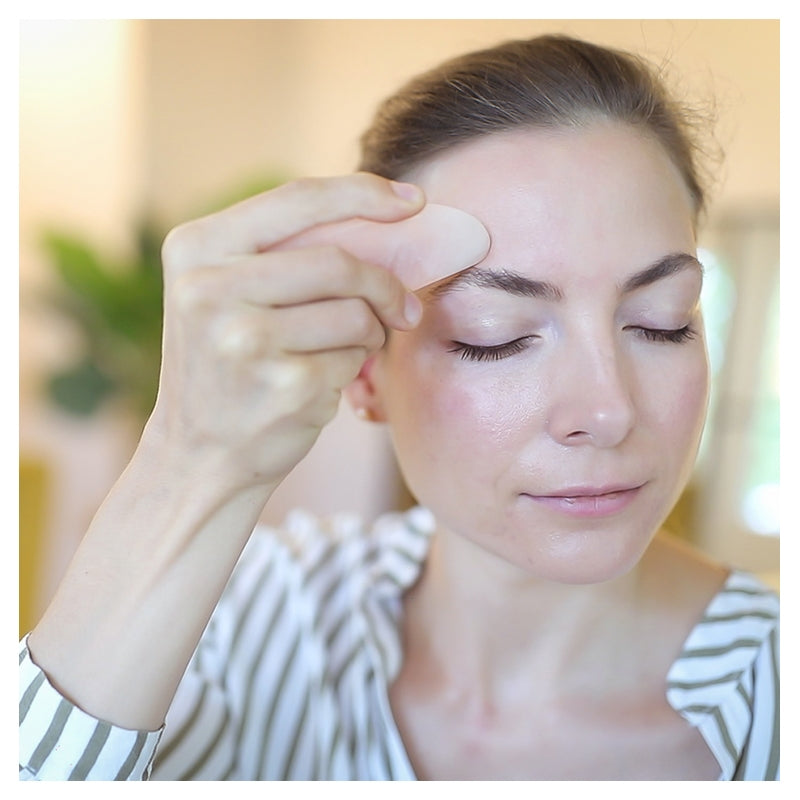 Rosenquarz-Gua-Sha-Stein – Yù Beauty