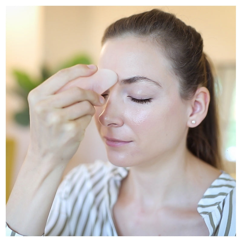 Rosenquarz-Gua-Sha-Stein – Yù Beauty