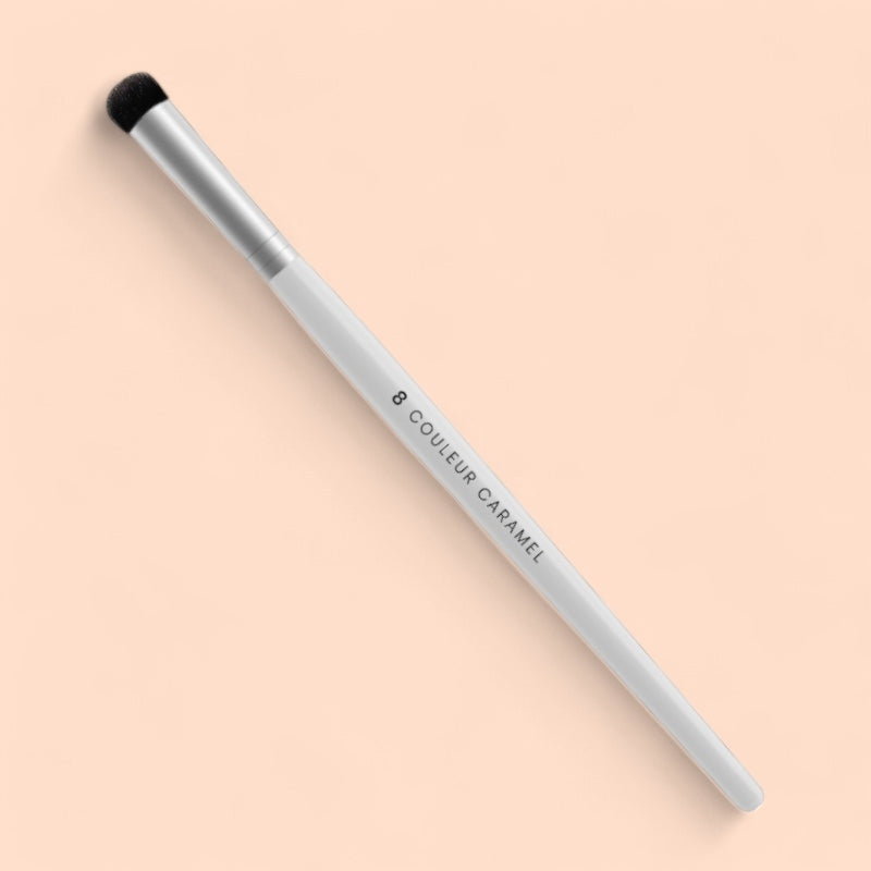 Kurzer Lidschattenpinsel Nr. 08 – Karamellfarbe