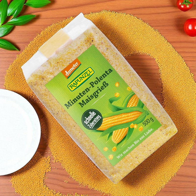 Polenta minute semoule de maïs BIO - 500g - Rapunzel
