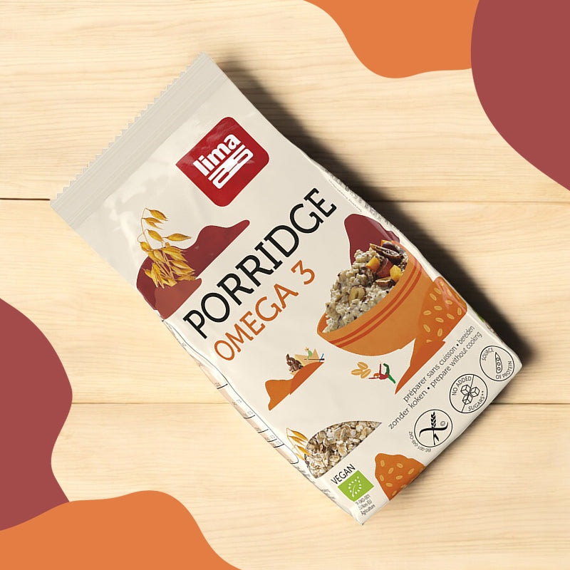 Porridge express omega 3 BIO - 350g - Lima