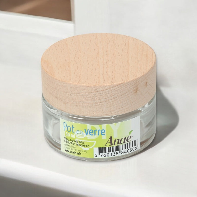Pot en verre 50ml - Anaé