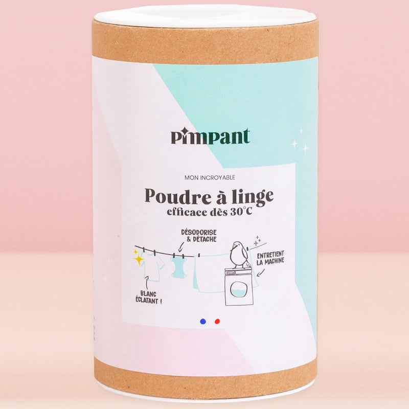 Poudre à linge ECO sans parfum - 500g - Pimpant