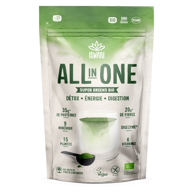 Bio-Super-Greens-Pulver (200 g) – Iswari