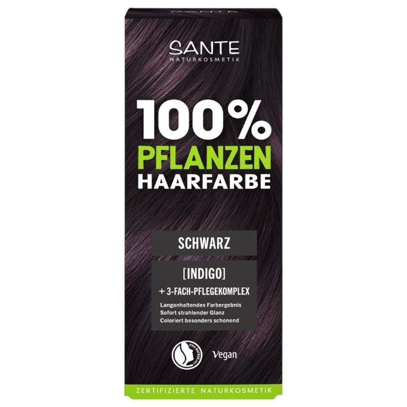 Schwarzes pflanzliches Farbstoffpulver - 100 g - Gesundheit