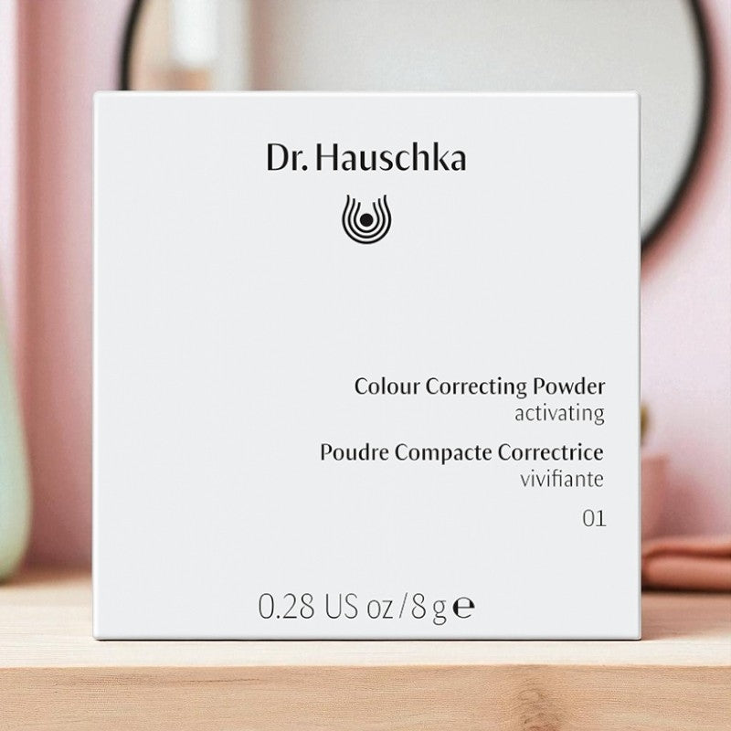 Poudre compacte correctrice vivifiante BIO N°01 - 8g - Dr. Hauschka