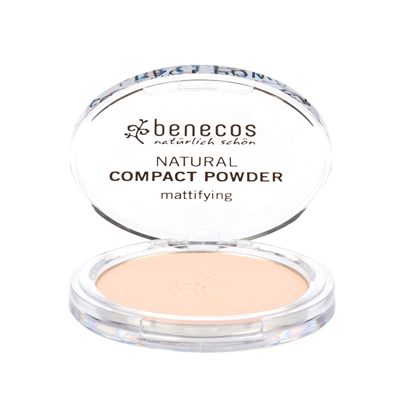 Poudre compacte Porcelain BIO - 9g - Benecos