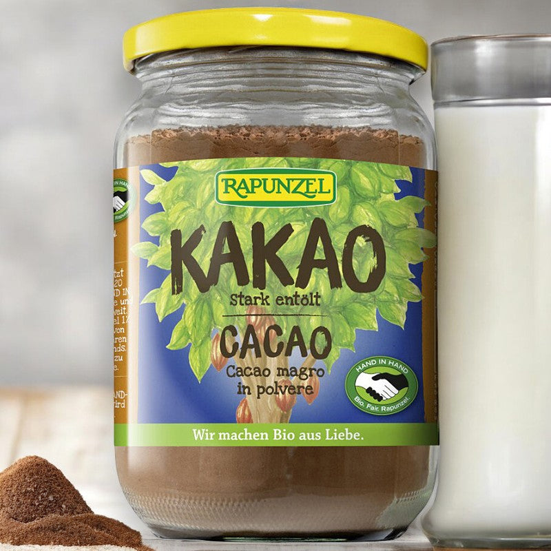 Poudre de cacao fortement degraissee bio 250 g rapunzel 3