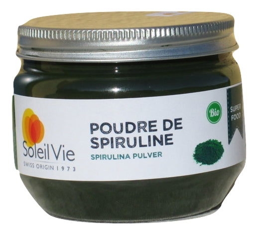 Bio-Spirulina-Pulver – 130 g – Soleil Vie