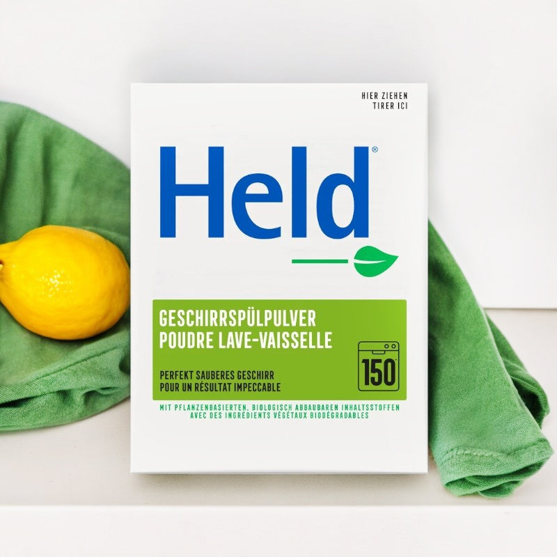 Poudre lave-vaisselle écologique citron - 3kg - Held