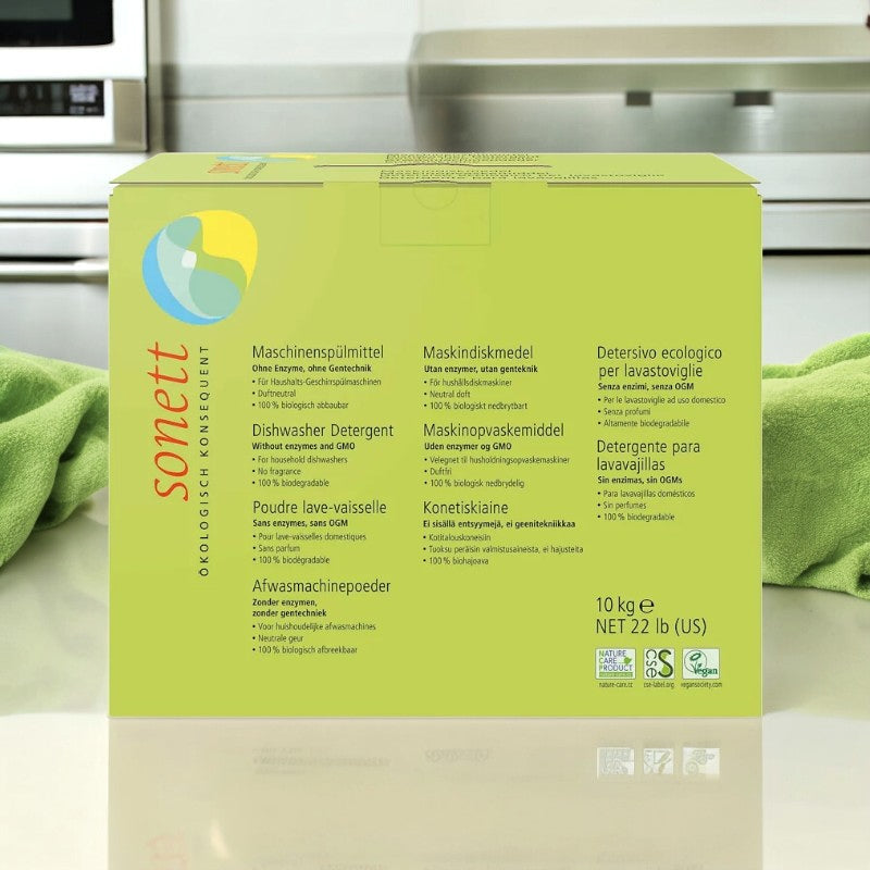 ECO Geschirrspülpulver, geruchlos – 10 kg – Sonett