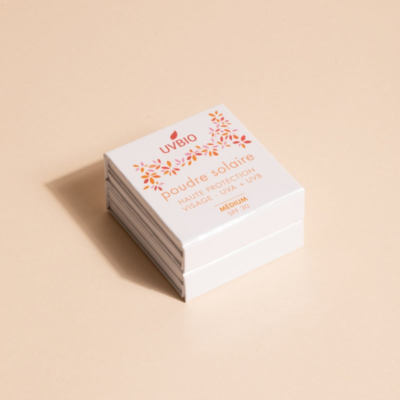 Poudre solaire compacte teinte medium BIO IP 30 - 10g - UVBIO