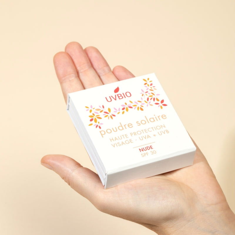 Poudre solaire compacte teinte nude BIO IP 30 - 10g - UVBIO