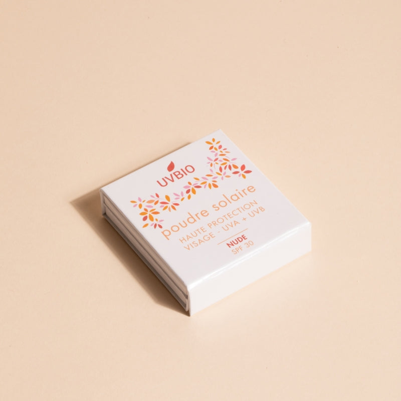 Poudre solaire compacte teinte nude BIO IP 30 - 10g - UVBIO