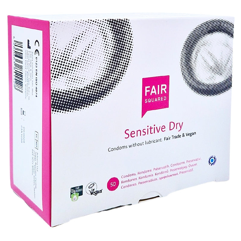 Préservatifs Sensitive Dry naturels - 50 pièces - Fair Squared