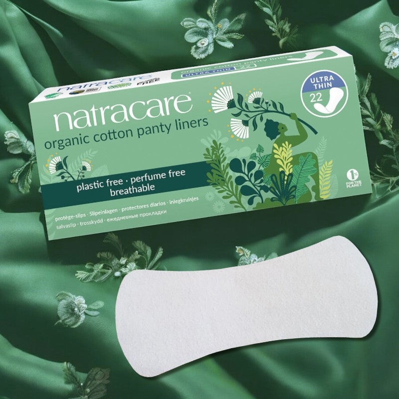 Protège-slips ultra minces BIO - 22 pièces - Natracare﻿