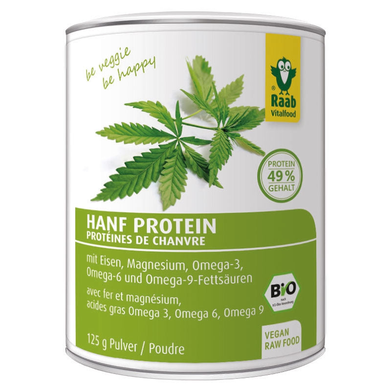 Bio-Hanfproteinpulver – 125 g – Raab Vitalfood