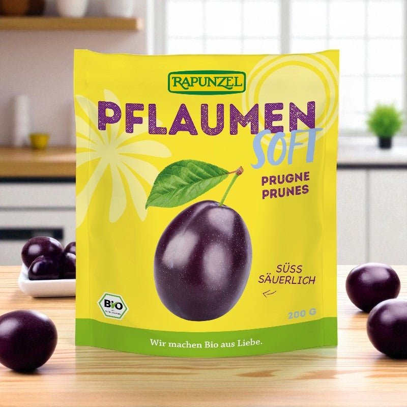 Bio-Pflaumen ohne Kern – 200 g – Rapunzel