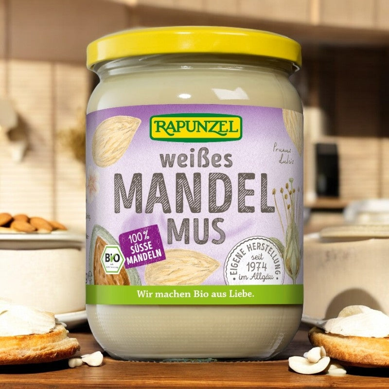 Bio-Mandelpüree aus weißen Mandeln - 500 g - Rapunzel
