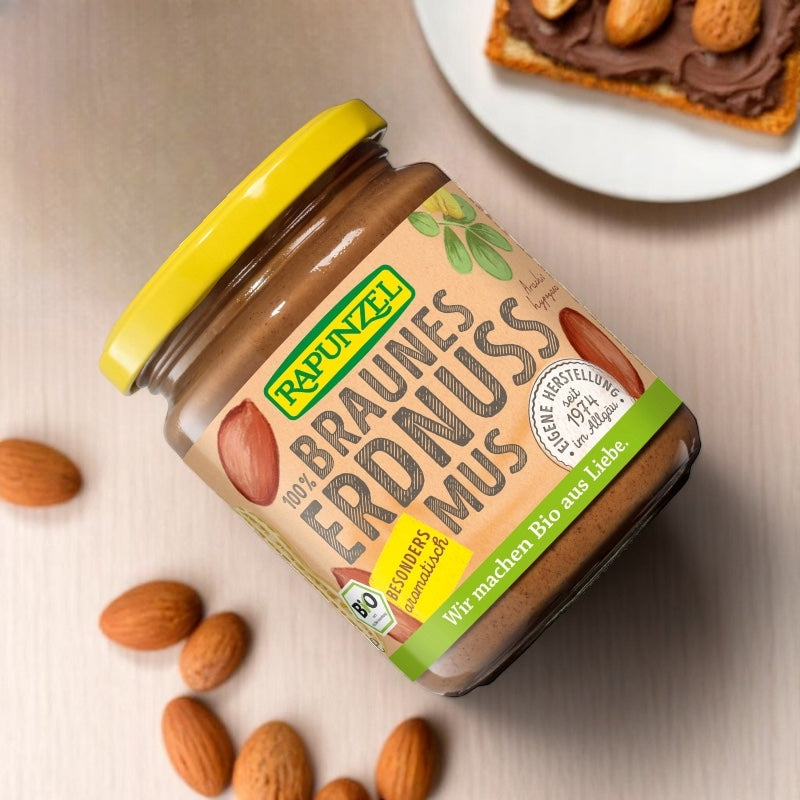 Purée de cacahuètes complète BIO - 250g - Rapunzel