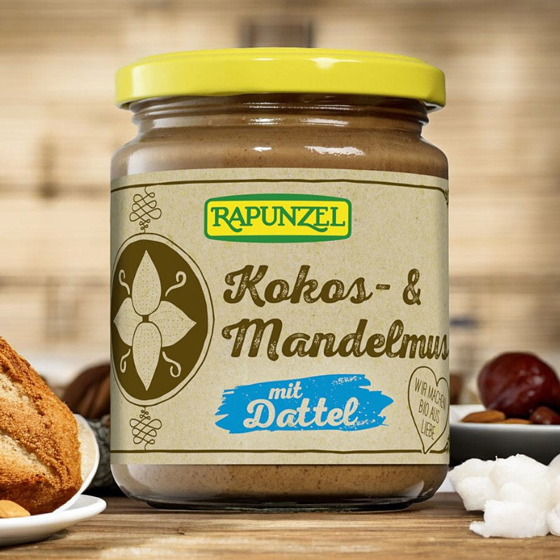 Purée de coco & amandes aux dattes BIO - 250g - Rapunzel