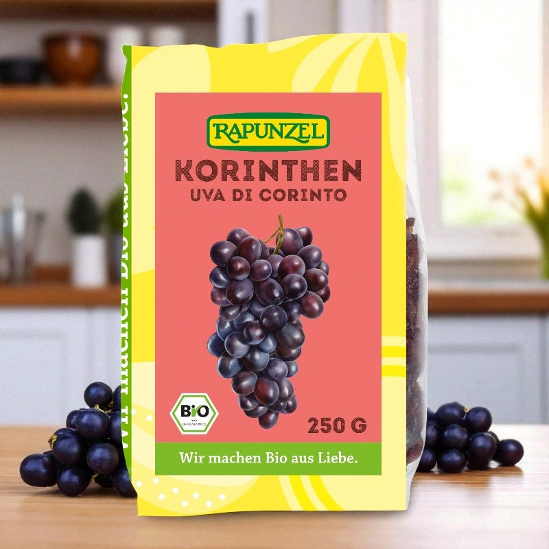 Raisins secs de Corinthe BIO - 250 g - Rapunzel
