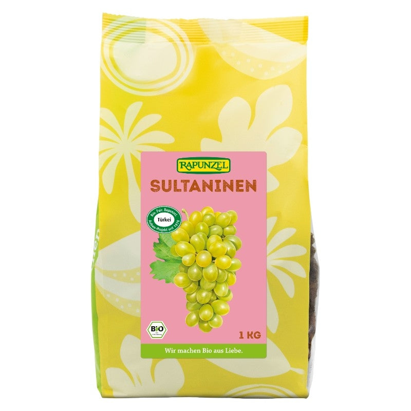Raisins secs sultanines BIO - 1kg - Rapunzel
