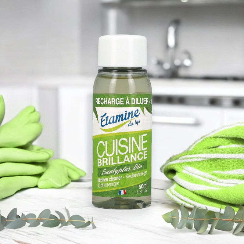 Nachfüllpackung zum Verdünnen. Umweltfreundlicher Küchenreiniger - 50 ml - Etamine du Lys