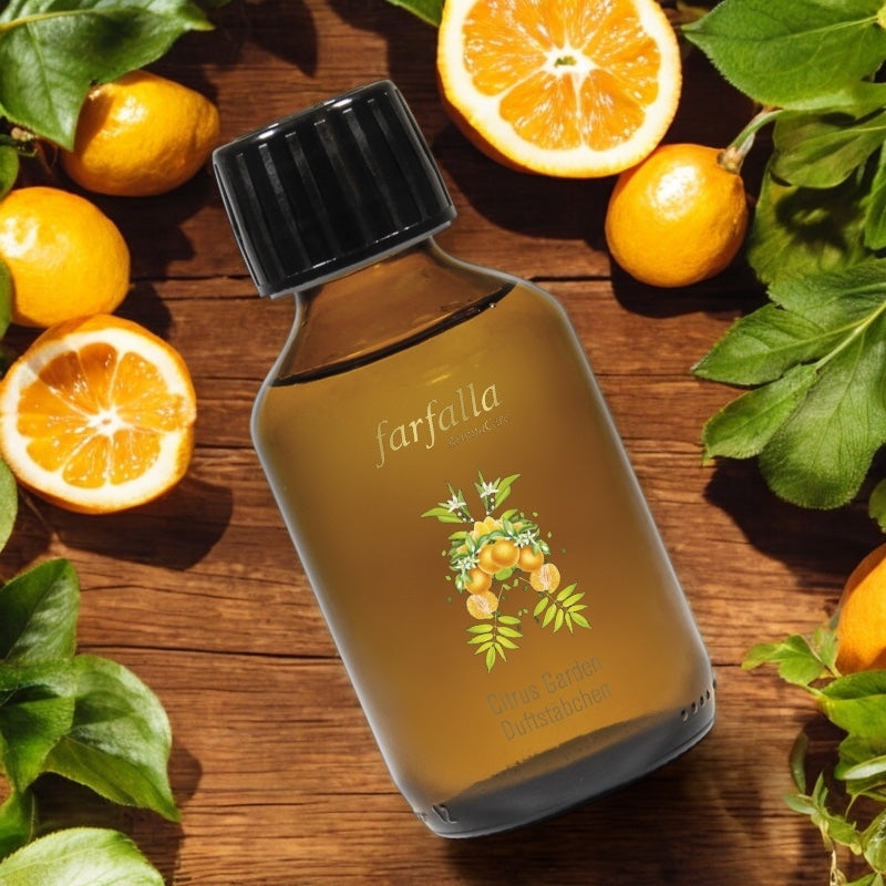 Recharge Bâtonnets parfumés Citrus Garden - 150ml - Farfalla